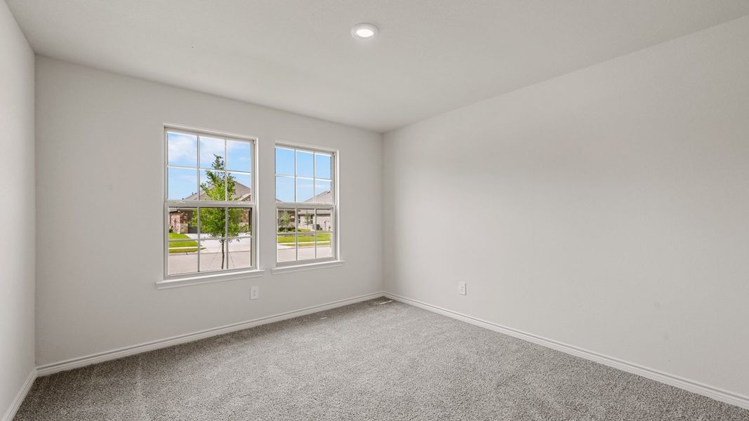 Spacious, unfurnished interior of a new home in Fireside by the Lake, Garland (Image 22).