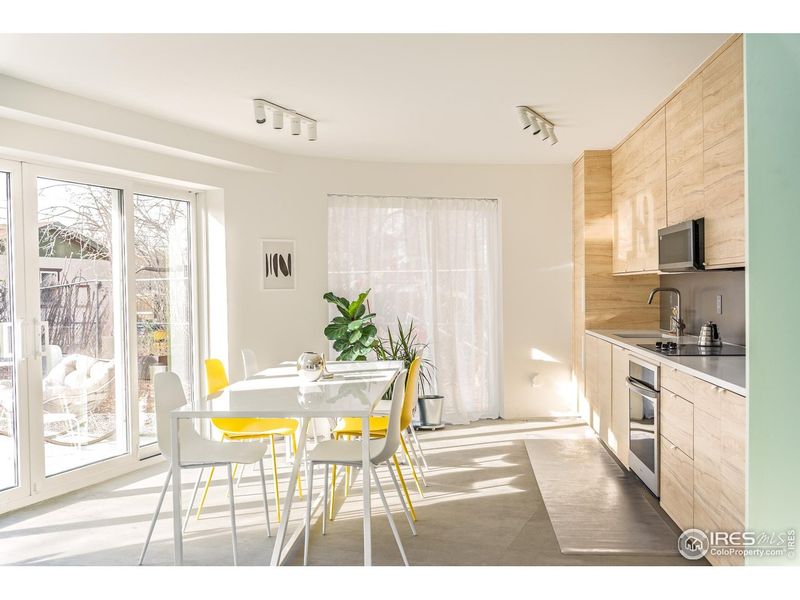 Furnished interior view inside a new home in , Denver (Image 8).