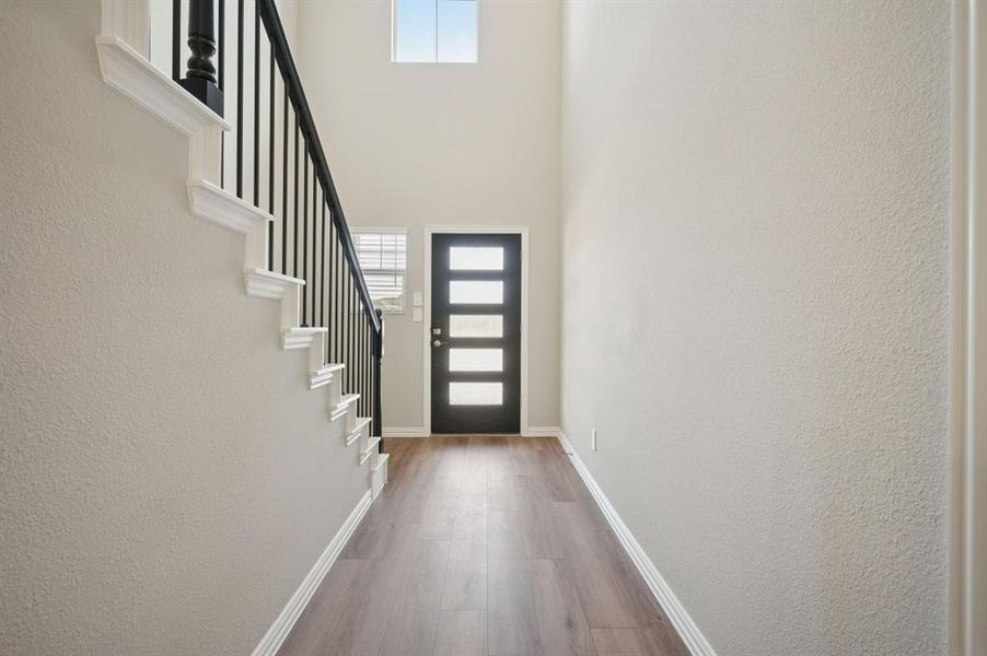 Photo is not of the actual home, but is an inspirational photo of builder’s model home and may depict options, furnishings, and/or decorator features that are not included.