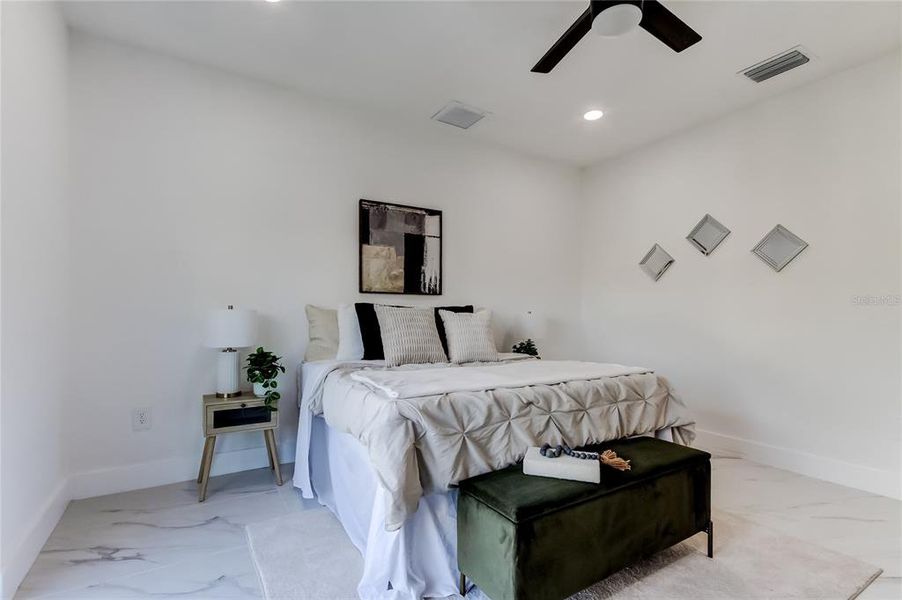 Furnished interior view inside a new home in , New Port Richey (Image 58).