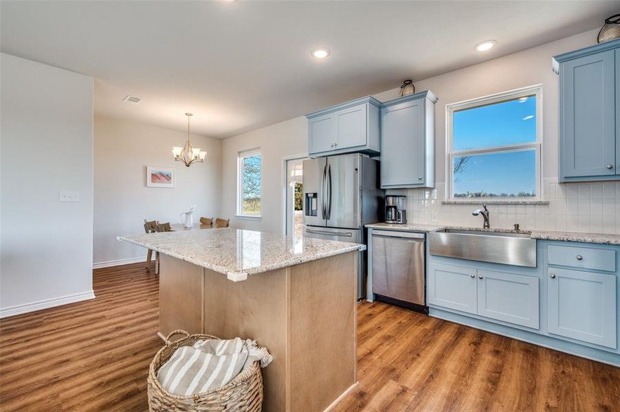 Furnished interior view inside a new home in , Gunter (Image 13).