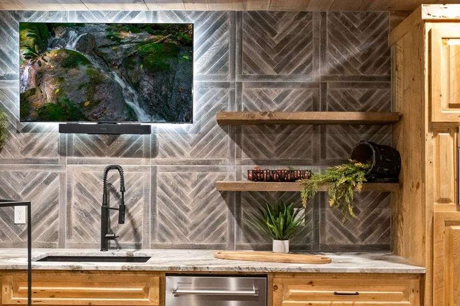 Furnished interior view inside a new home in , Blue Ridge (Image 21).