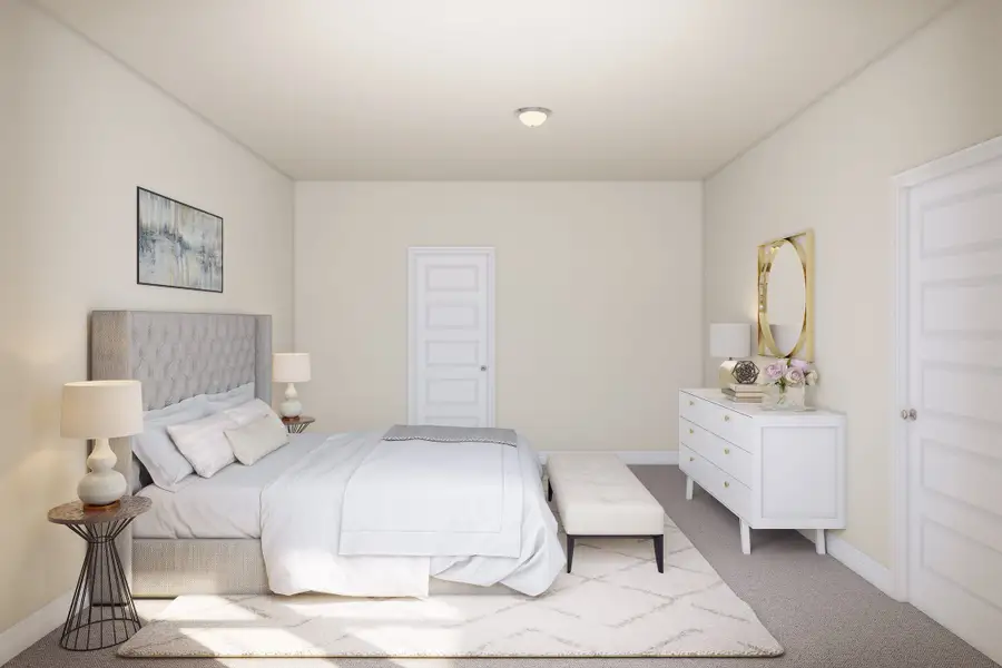 Furnished interior view inside a new home in Mason Woods, Cypress (Image 5).