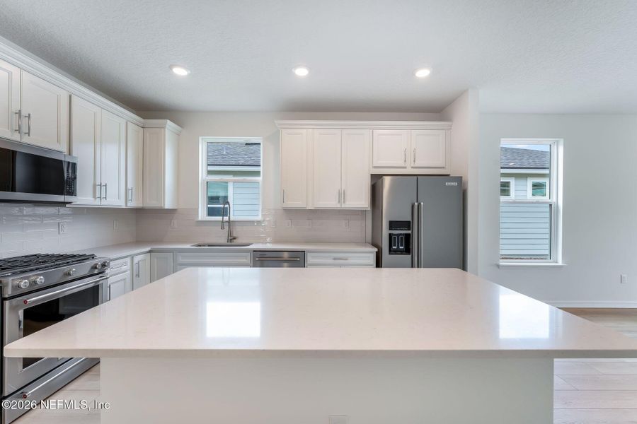 Furnished interior view inside a new home in Del Webb Wildlight, Wildlight (Image 10).