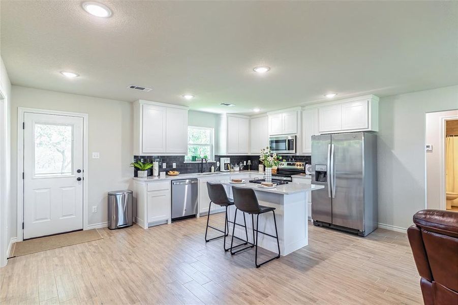Furnished interior view inside a new home in , Azle (Image 9).