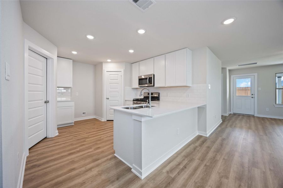 Furnished interior view inside a new home in The Villages at Westpointe, Dayton (Image 4).