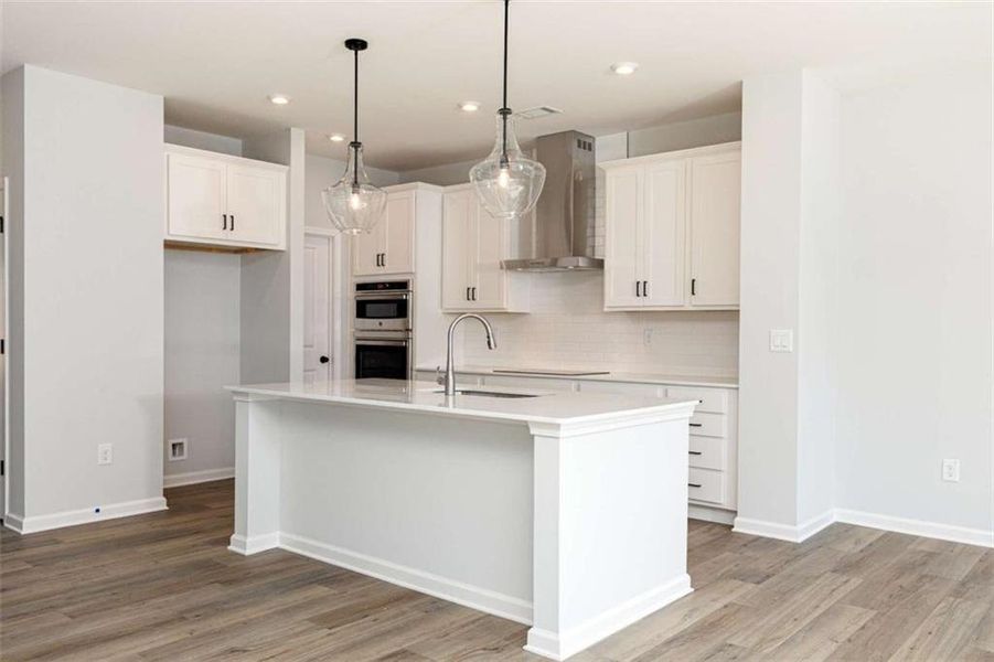 Furnished interior view inside a new home in River Oaks, Locust Grove (Image 11).