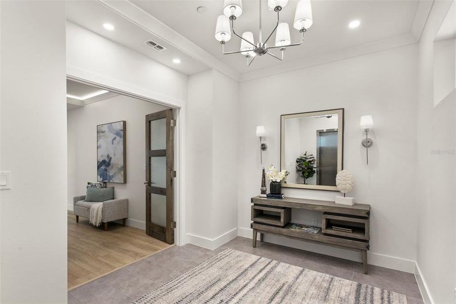 Furnished interior view inside a new home in , Tierra Verde (Image 33). Furnished interior view inside a new home in , Tierra Verde (Image 33).