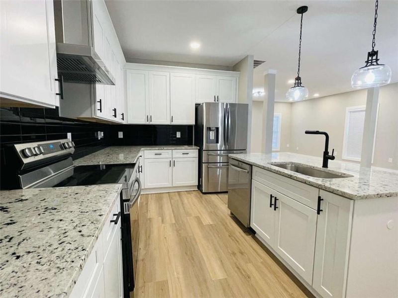 Furnished interior view inside a new home in , Hapeville (Image 7).