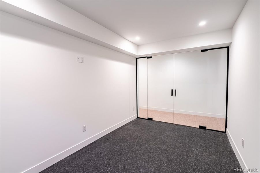 Basement office Basement office