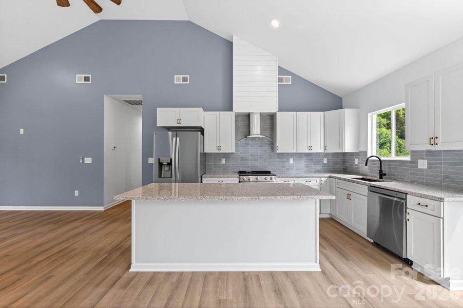 Furnished interior view inside a new home in , Cherryville (Image 18).