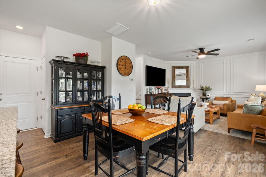 Furnished interior view inside a new home in Valleywood Farms, Waynesville (Image 5).