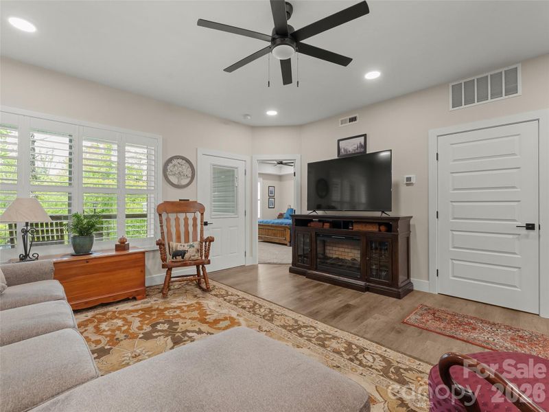 Furnished interior view inside a new home in , Brevard (Image 7).