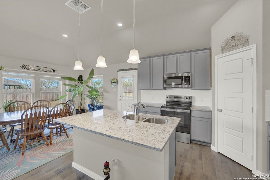 Furnished interior view inside a new home in Chaparral Ranch, Floresville (Image 30).