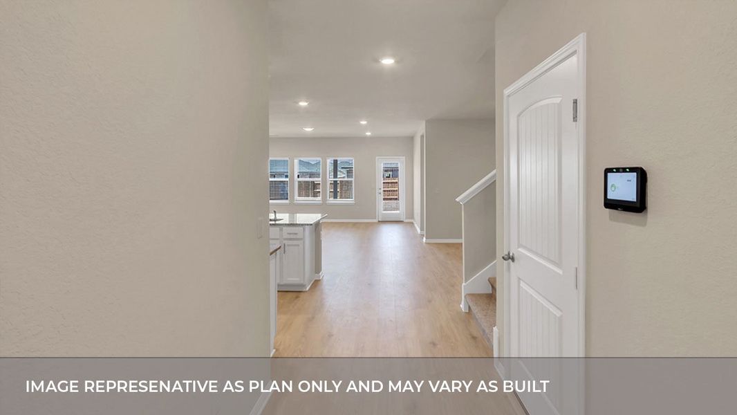 Spacious, unfurnished interior of a new home in Monarch Ranch, Manor (Image 18). Spacious, unfurnished interior of a new home in Monarch Ranch, Manor (Image 18).
