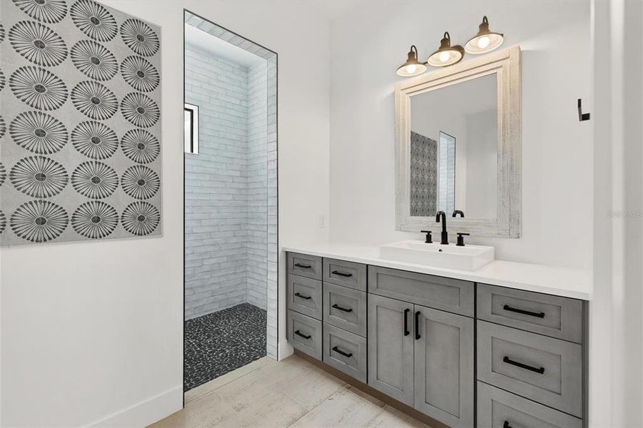 Furnished interior view inside a new home in , Port Charlotte (Image 14).