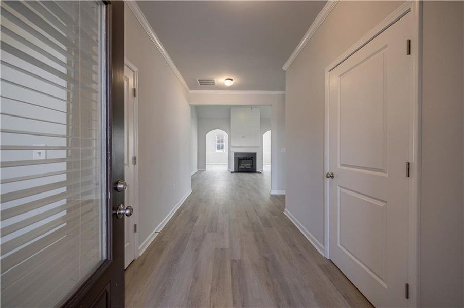 Spacious, unfurnished interior of a new home in , Social Circle (Image 20). Spacious, unfurnished interior of a new home in , Social Circle (Image 20).