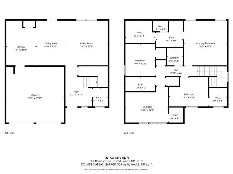 2D floor plan layout of this home in Alder Park, Conyers, GA (Image 6).