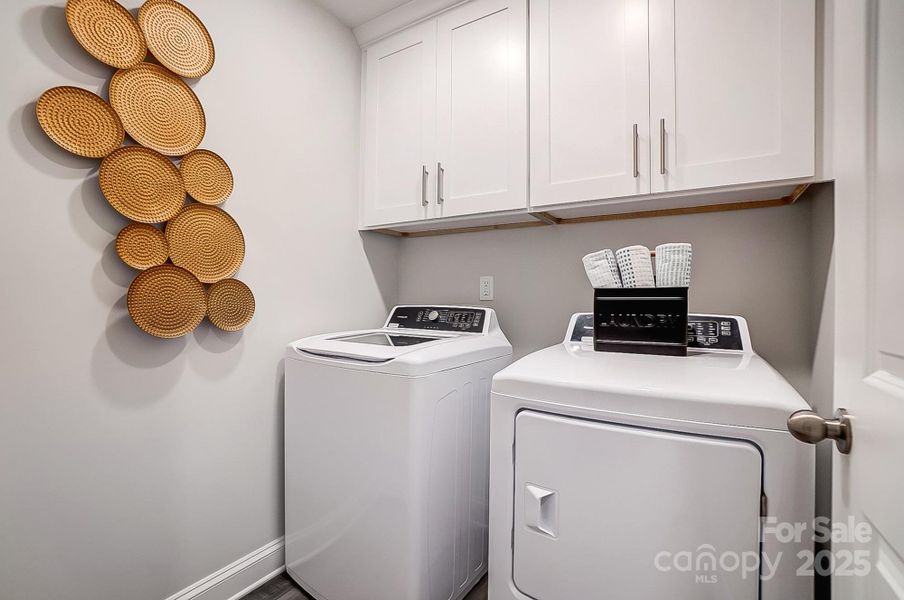Furnished interior view inside a new home in Grier Meadows, Charlotte (Image 38).
