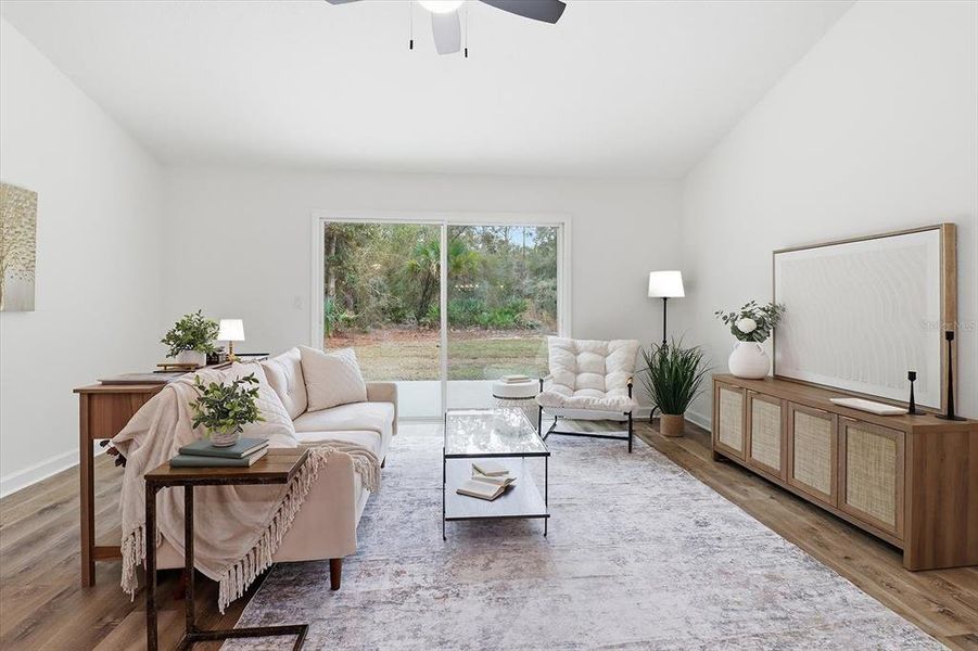 Furnished interior view inside a new home in , Crystal River (Image 11).