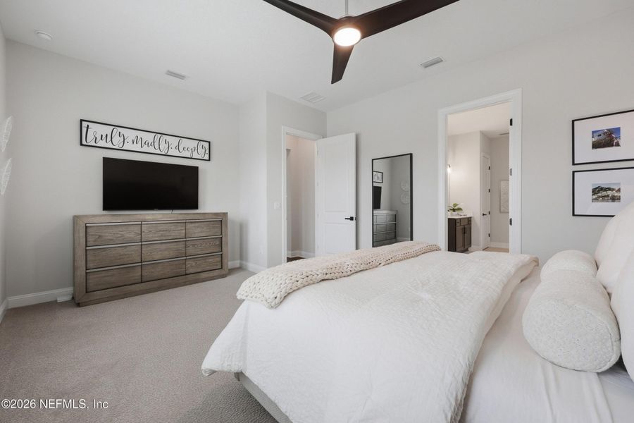 Furnished interior view inside a new home in , St. Augustine (Image 34).
