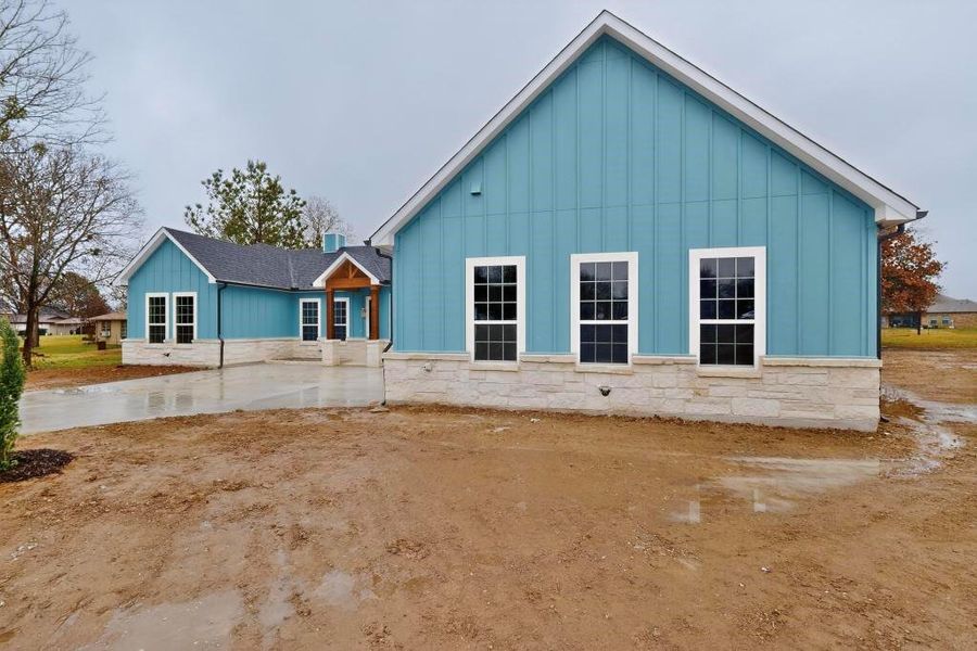 Exterior details and patio area of a home in , Trinidad (Image 4). Exterior details and patio area of a home in , Trinidad (Image 4).