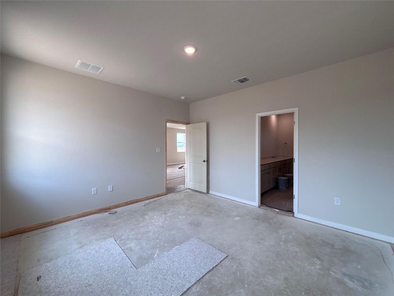 In-progress construction of a new home in The Colony, Bastrop, TX (Image 27).