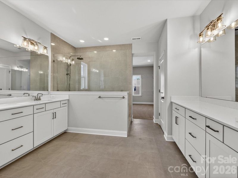 Furnished interior view inside a new home in North Creek Village, Huntersville (Image 8).