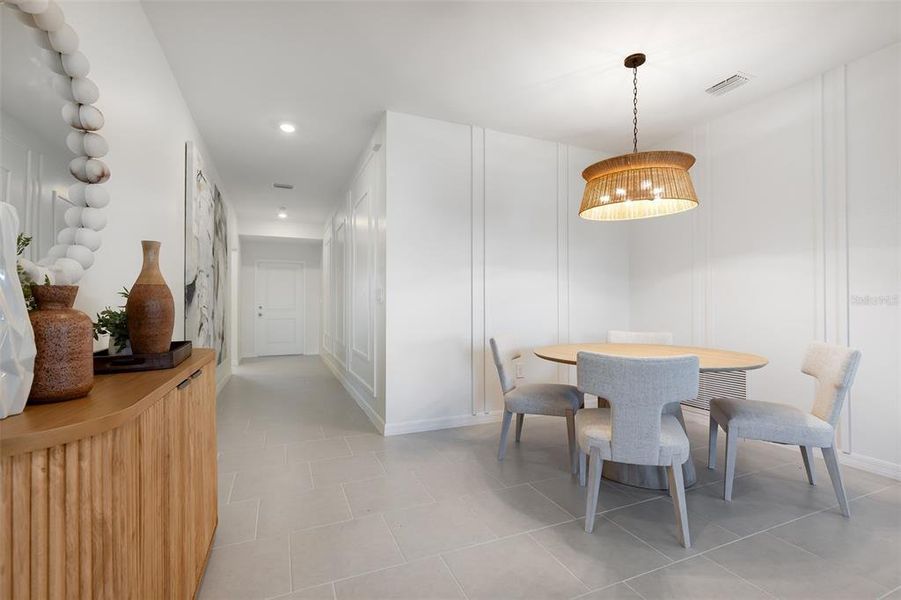 Furnished interior view inside a new home in , North Port (Image 8).