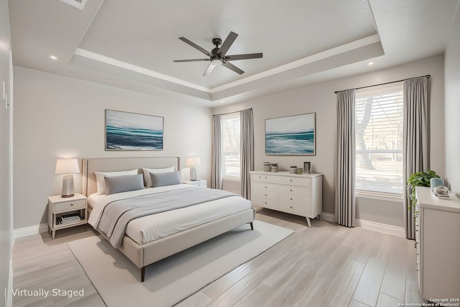 Furnished interior view inside a new home in , La Vernia (Image 11). Furnished interior view inside a new home in , La Vernia (Image 11).