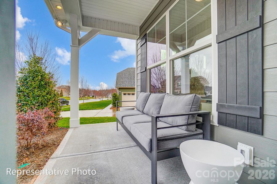 Exterior details and patio area of a home in Robinson Oaks, Gastonia (Image 2). Exterior details and patio area of a home in Robinson Oaks, Gastonia (Image 2).