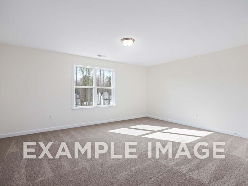 Spacious, unfurnished interior of a new home in Woodland Crossing, Zebulon (Image 18).
