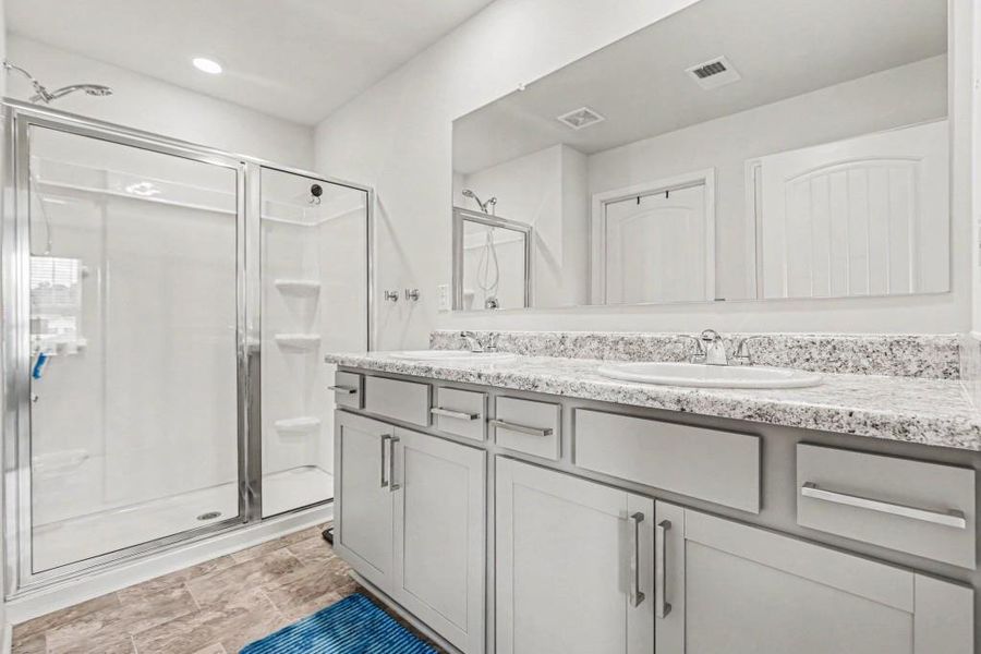 Furnished interior view inside a new home in , Fairburn (Image 31).