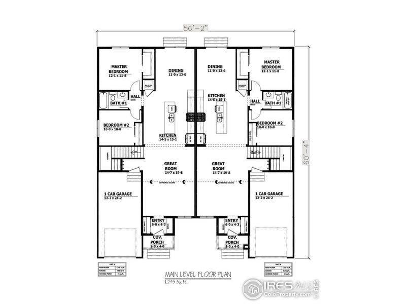 2D floor plan layout of this home in , Fort Morgan, CO (Image 3).