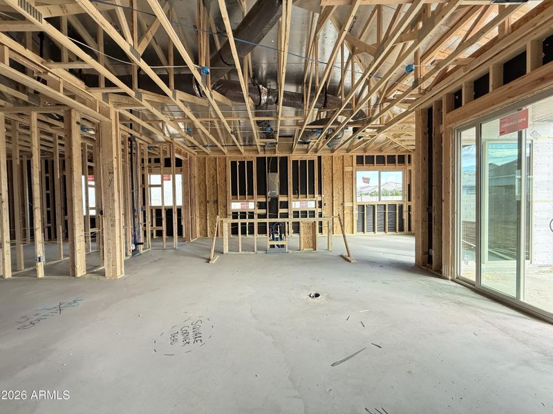 06 Great room with Kitchen