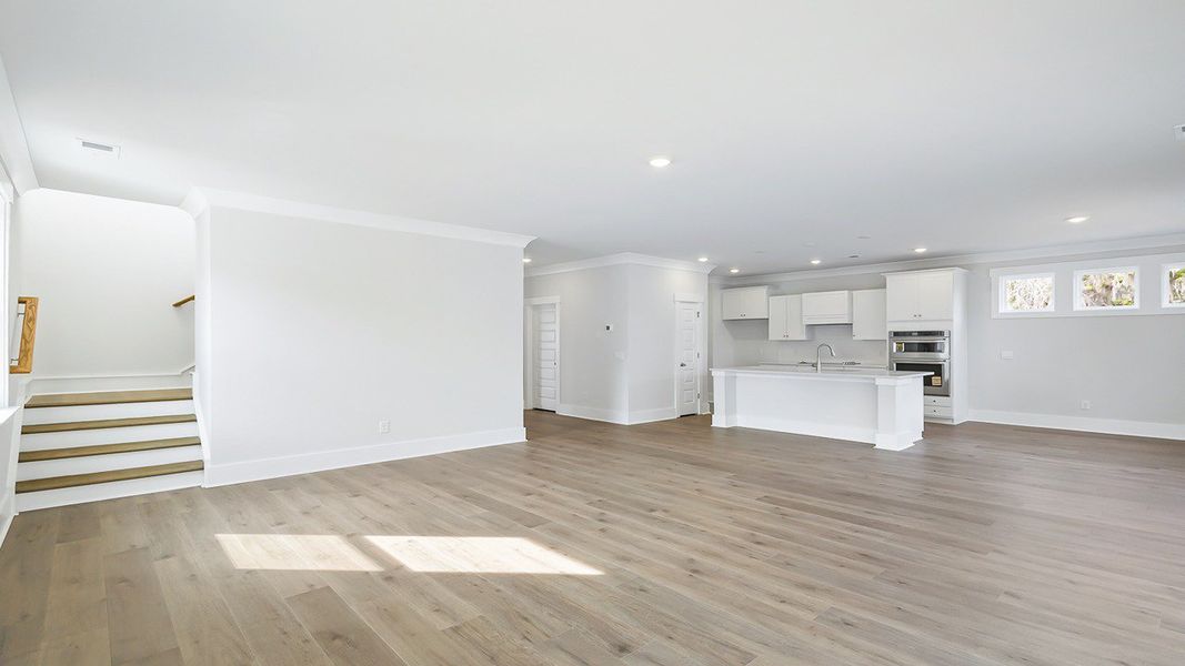 Spacious, unfurnished interior of a new home in Rivers Reach, Yemassee (Image 24).