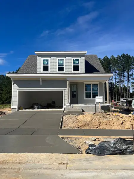 In-progress construction of a new home in Ponder, Wendell, NC (Image 4).
