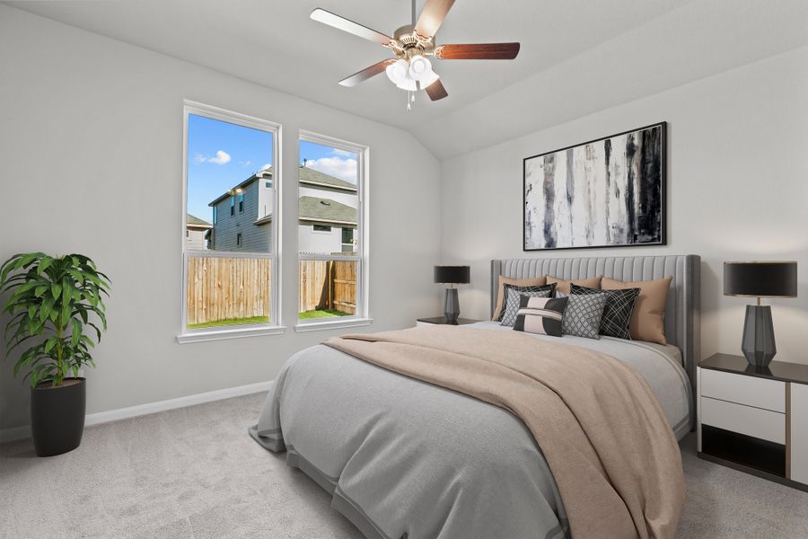 Representative furnished interior of a home built from the Travis by Beazer Homes in Veranda: Classic, San Antonio (Image 8).