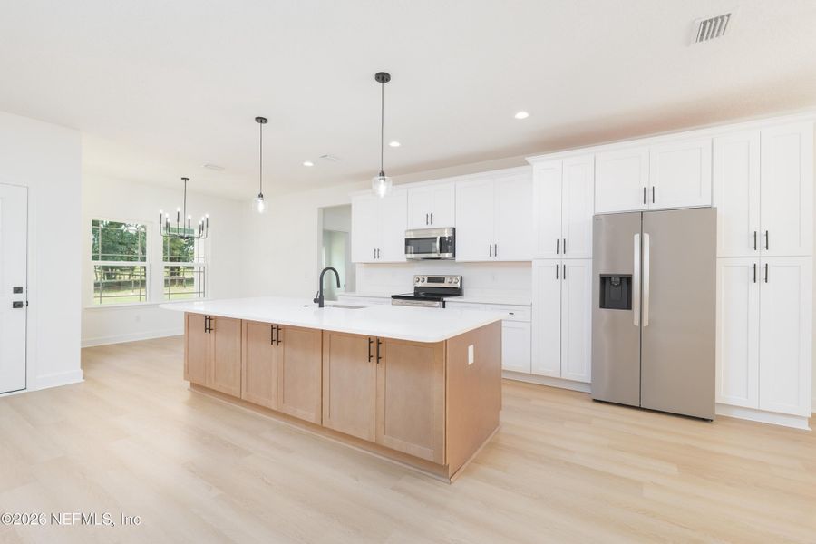 Furnished interior view inside a new home in , Bryceville (Image 3).