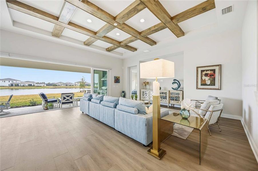 Furnished interior view inside a new home in , Lakewood Ranch (Image 14). Furnished interior view inside a new home in , Lakewood Ranch (Image 14).