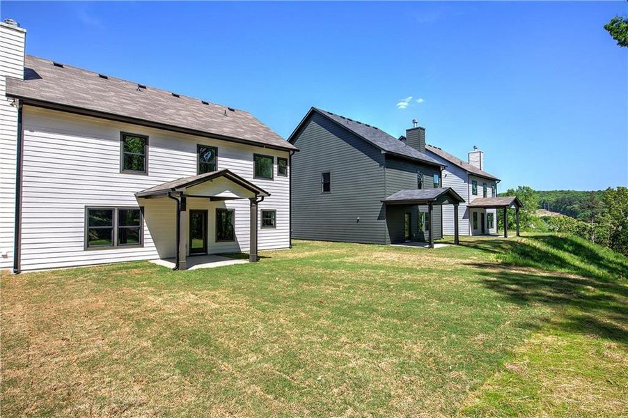 Exterior details and patio area of a home in , Cartersville (Image 3).