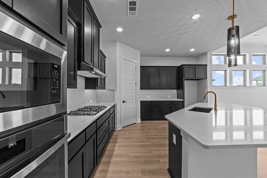 Furnished interior view inside a new home in Treeline, Justin (Image 7).