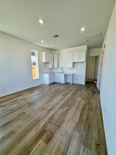 Representation of floor plan, not actual home