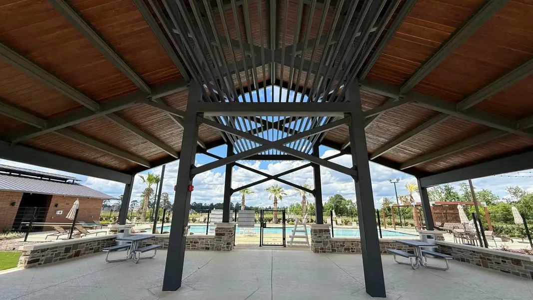 Our community pavilion is the perfect spot to host a birthday or BBQ with close family and friends!