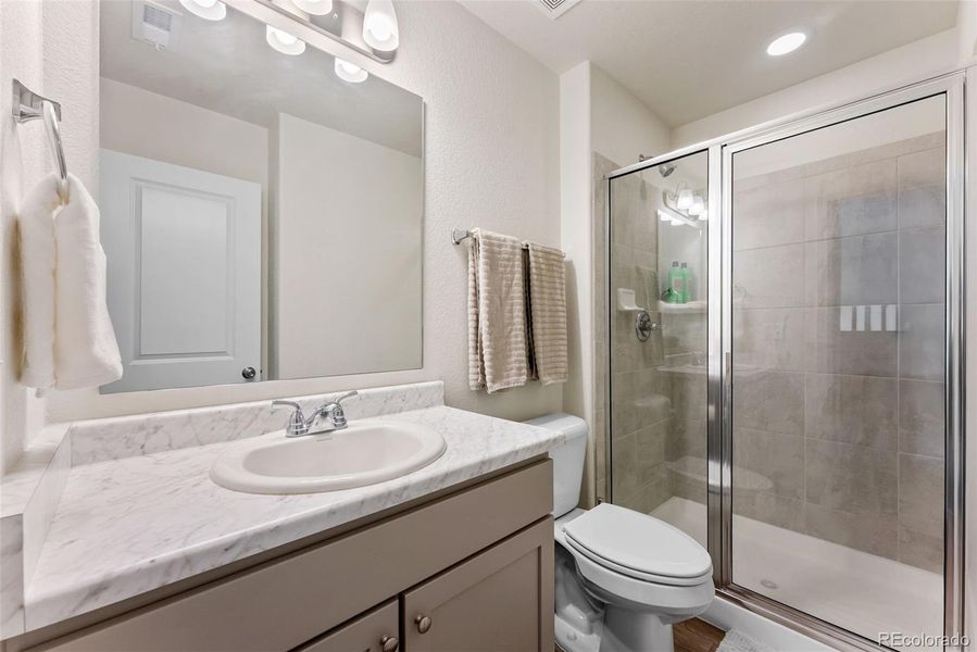 Furnished interior view inside a new home in , Colorado Springs (Image 11).