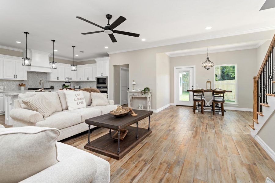 Furnished interior view inside a new home in , Port Neches (Image 12).