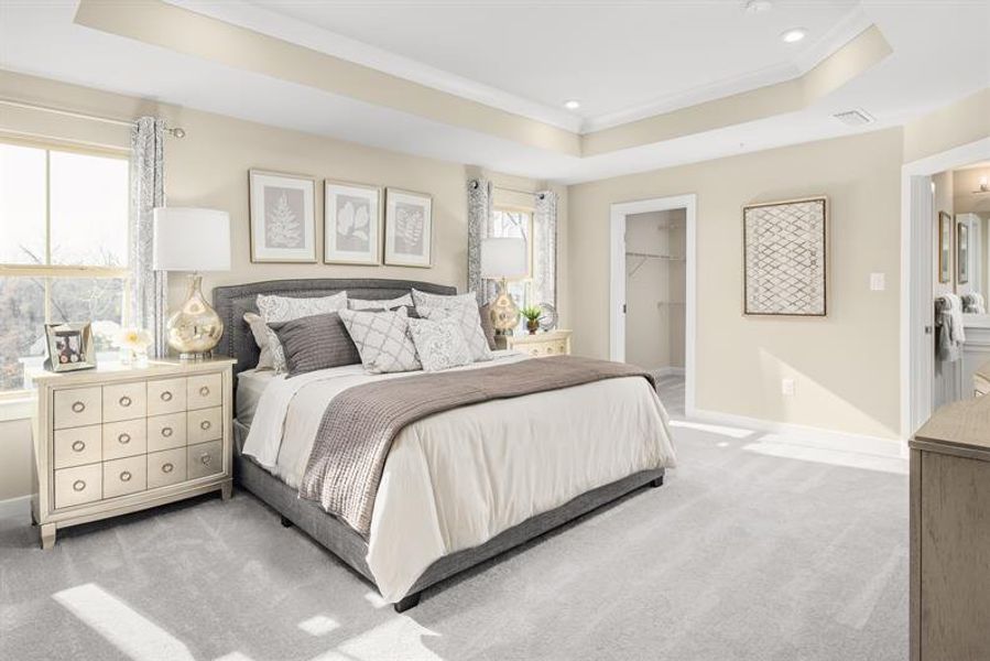 Furnished interior view inside a new home in Grande Dunes North Village, Myrtle Beach (Image 18).