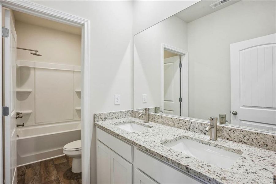 Furnished interior view inside a new home in Conner Springs, Social Circle (Image 6).