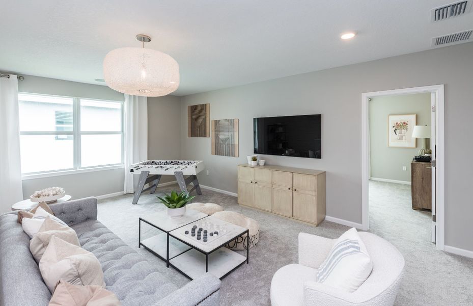 Furnished interior view inside a new home in Highpointe, Stuart (Image 9).