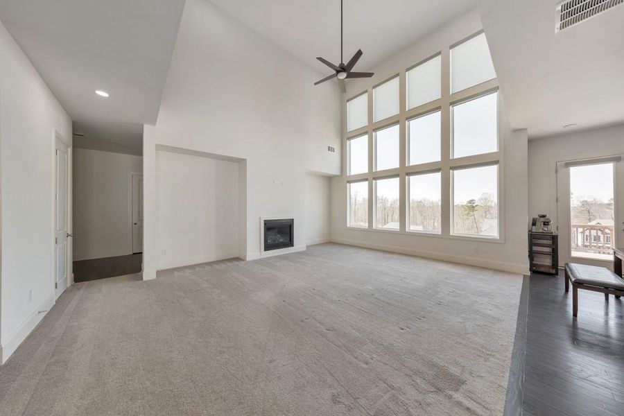 Spacious, unfurnished interior of a new home in , Woodstock (Image 50).